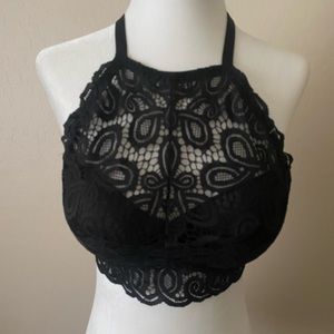 Pink by Victoria’s Secret Bra Top Black Medium